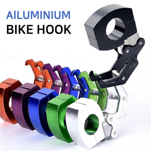 알루미늄 오토바이 트윈 후크 걸이 바이크 퀵보드 자전거 비닐걸이 고리